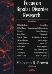 Focus on Bipolar Disorder Research -- Hardback