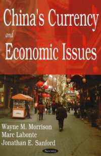 China's Currency & Economic Issues -- Paperback / softback