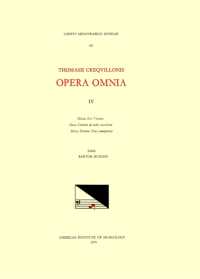 CMM 63 Thomas Crecquillon (Ca. 1510 Ca. 1557), Opera Omnia, Edited by Barton Hudson, Mary Tiffany Ferer, Laura Youens. Vol. IV Missae Sex Vocum: Missa Domine Da Nobis Auxilium, Missa Domine Deus Omnipotens : Volume 63 (Corpus Mensurabilis Musicae)