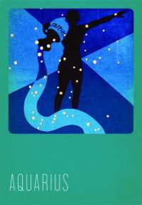 Aquarius Greeting Card : 6 Cards Individually Bagged with Envelopes & Header (Blank Cards) （CRDS）