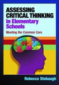 Assessing Critical Thinking in Elementary Schools : Meeting the Common Core