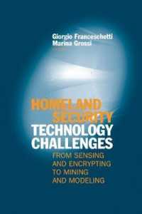 Homeland Security Technology Challenges: from Sensing and Encrypting to Mining and Modeling