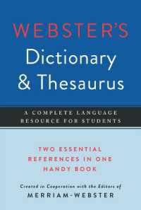 Webster's Dictionary & Thesaurus