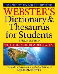 Webster's Dictionary & Thesaurus for Students with Full-Color World Atlas, Third Edition （3RD）
