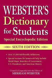 Webster's Dictionary for Students, Special Encyclopedic Edition, Sixth Edition （6TH）