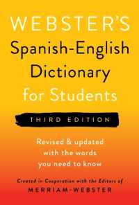 Webster's Spanish-English Dictionary for Students, Third Edition （3RD）