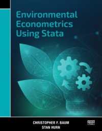 Stataによる環境計量経済学<br>Environmental Econometrics Using Stata