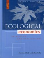 エコロジー経済学：原理と応用（第２版）<br>Ecological Economics, Second Edition : Principles and Applications （2ND）