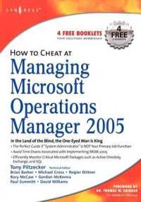 How to Cheat at Managing Microsoft Operations Manager 2005 (How to Cheat")