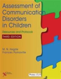 Assessment of Communication Disorders in Children : Resources and Protocols （3 PAP/PSC）