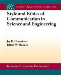 Style and Ethics of Communication in Science and Engineering (Synthesis Lectures on Engineering)