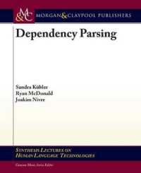 Dependency Parsing (Synthesis Lectures on Human Language Technologies)