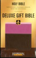 NRSV with the Apocrypha Deluxe Gift Bible （Flexisoft Leather, Chocolate/P）