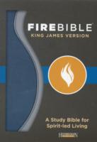 Fire Bible : King James Version, Slate Blue & Charcoal Flexisoft