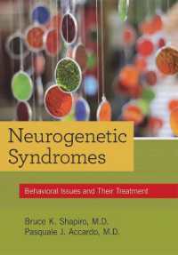 Neurogenetic Syndromes : Behavioral Issues and Their Treatment