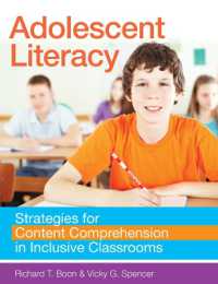 Adolescent Literacy : Strategies for Content Comprehension in Inclusive Classroom