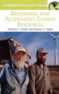 Renewable and Alternative Energy Resources : A Reference Handbook (Contemporary World Issues)