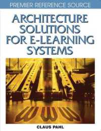 Architecture Solutions for E-learning Systems