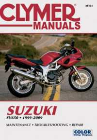 Suzuki SV650 Series Motorcycle (1999-2009) Service Repair Manual : 1999-09