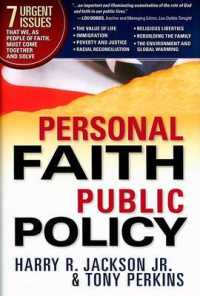 Personal Faith, Public Policy