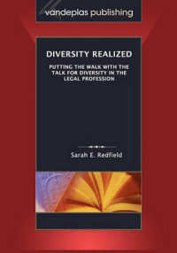 Diversity Realized : Putting the Walk with the Talk for Diversity in the Legal Profession