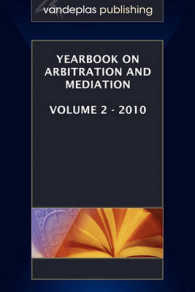 Yearbook on Arbitration and Mediation, Volume 2 - 2010