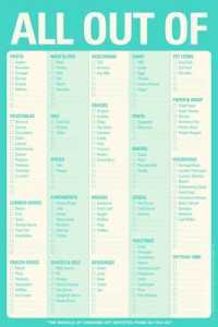 All Out of Pad - Blue : Pad: Blue (With Magnet)