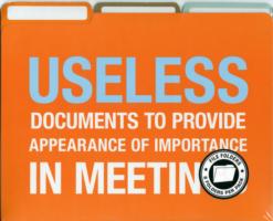 Useless, Nothing, Nosy : Folder （ORN）