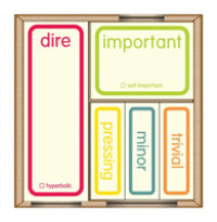 Self Important : Mini Sticky Set （NPD）