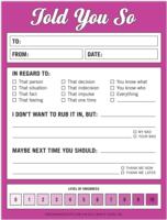 Told You So : Nifty Note （NPD）