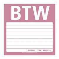 Btw : Sticky Note （NPD）