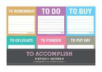 To Accomplish : Sticky Packet （NPD）