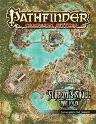 Pathfinder Campaign Setting : The Serpent's Skull Poster Map Folio