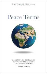 Peace Terms : Glossary of Terms for Conflict Management and Peacebuilding