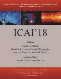 Artificial Intelligence (The 2018 Worldcomp International Conference Proceedings)