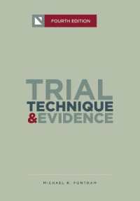 Trial Technique and Evidence : Trial Tactics and Sponsorship Strategies (Nita)