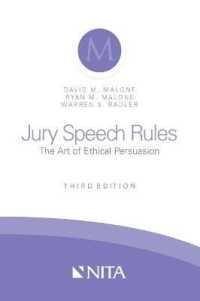 Jury Speech Rules : The Art of Ethical Persuasion (Nita)