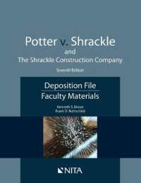 Potter V. Shrackle and the Shrackle Construction Company : Deposition File， Faculty Materials (Nita)
