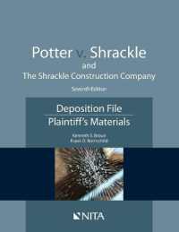 Potter V. Shrackle and the Shrackle Construction Company : Deposition File， Plaintiff''s Materials (Nita)