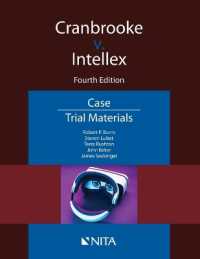 Cranbrooke v. Intellex: Case File (NITA") （4TH）