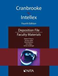 Cranbrooke v. Intellex: Faculty Materials (NITA") （4TH）