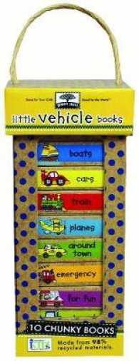 Little Vehicle Books, 10 Chunky Books (10-Volume Set) : Airplanes, around Town, Boats, Cars, Comstruction, Emergency in the Sky, on the Job Vehicles, （BOX BRDBK）