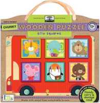 Silly Squares (Green Start Chunky Wooden Puzzles) （PZZL）