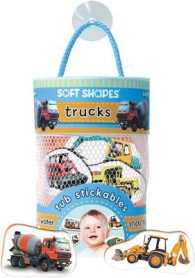 Soft Shapes Tub Stickables: Trucks (Soft Shapes Tub Stickables) （NOV）