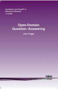 Open-Domain Question Answering (Foundations and Trends® in Information Retrieval)