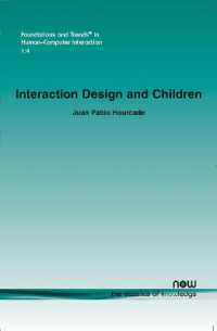 Interaction Design and Children (Foundations and Trends® in Human-computer Interaction)