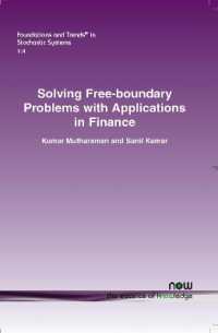 Solving Free-boundary Problems with Applications in Finance (Foundations and Trends® in Stochastic Systems)