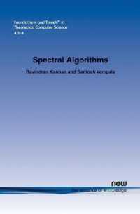 Spectral Algorithms (Foundations and Trends® in Theoretical Computer Science)