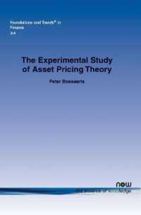 The Experimental Study of Asset Pricing Theory (Foundations and Trends® in Finance)