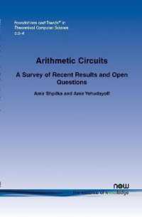 Arithmetic Circuits : A Survey of Recent Results and Open Questions (Foundations and Trends® in Theoretical Computer Science)